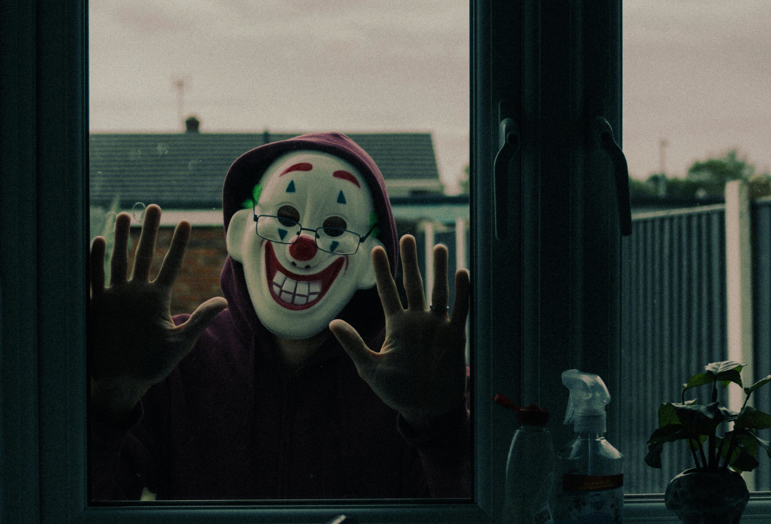 Clown in the window