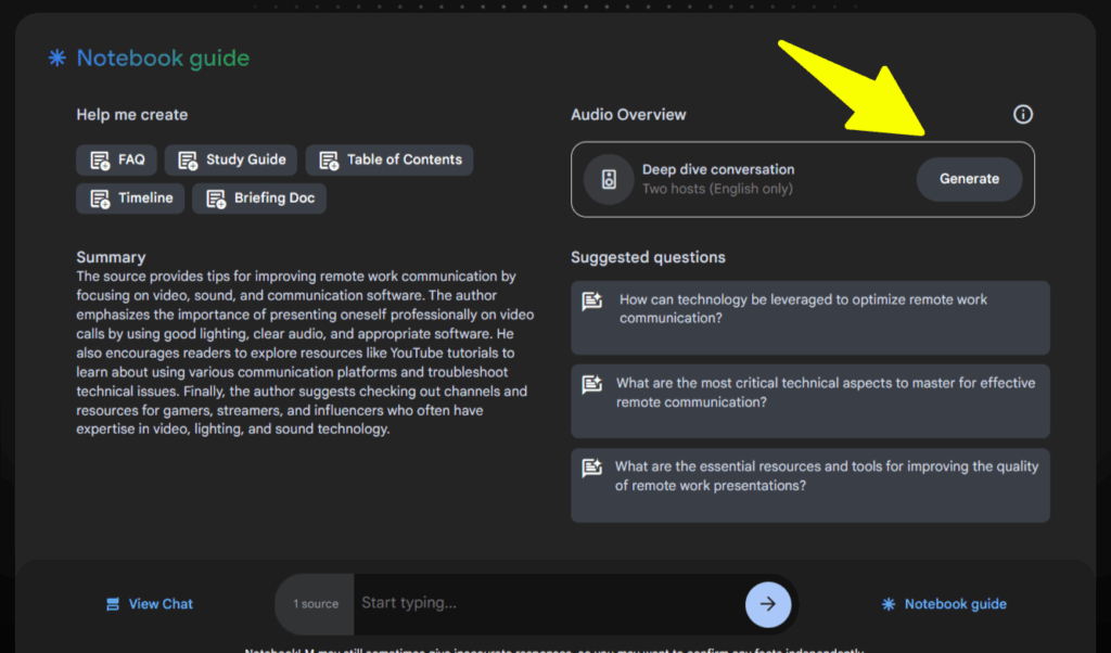 How to customize notebookLM podcast